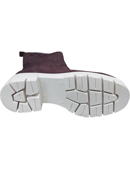 BOTA MEDIA CAÑA PIEL VUELTA