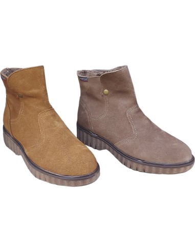 BOTA PIEL VUELTA FORRADA DE PELO