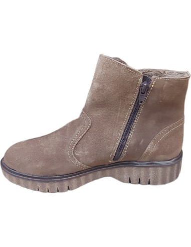 BOTA PIEL VUELTA FORRADA