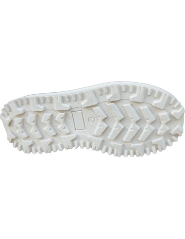 BOTA UNISEX AZUL PIEL VUELTA