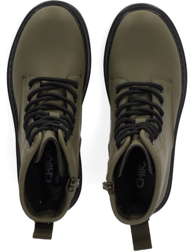 BOTA ESTILO MILITAR PLATAFORMA