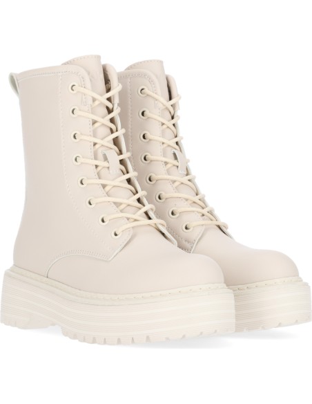 BOTA ESTILO MILITAR PLATAFORMA