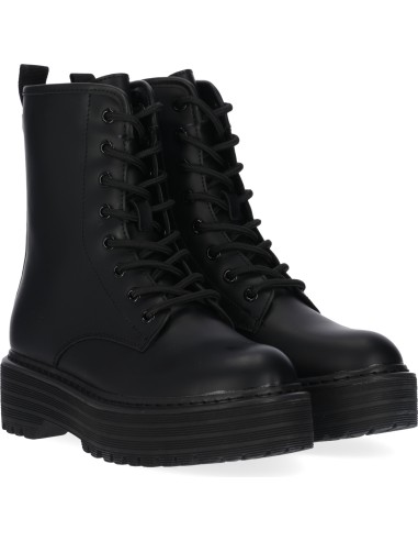 BOTA ESTILO MILITAR PLATAFORMA