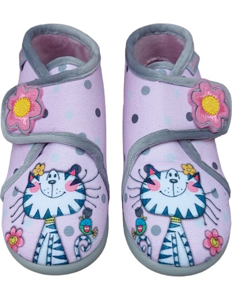 ZAPATILLA GATITO ROSA