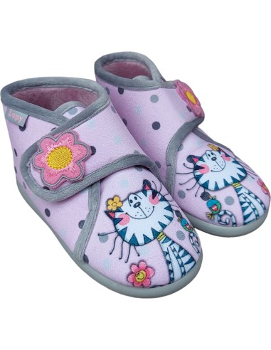 ZAPATILLA GATITO ROSA