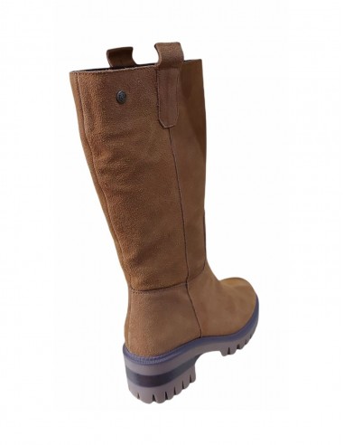 BOTA ALTA PIEL CUERO