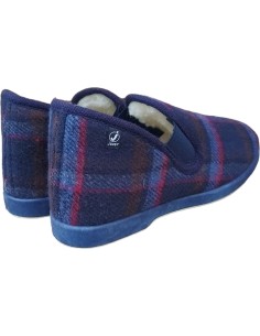 ZAPATILLA CUADROS DE LANA 2