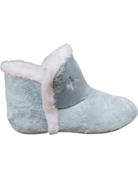 ZAPATILLA DE CASA BOTA ROSA