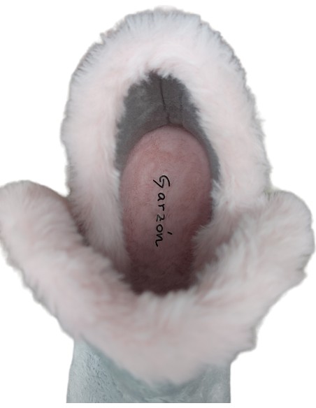 ZAPATILLA DE CASA BOTA ROSA