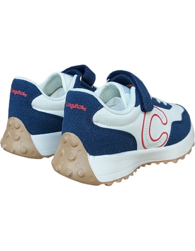 DEPORTIVO SNAKER CONGUITOS AZUL Y BLANCO