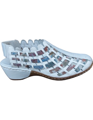 ZAPATO DESCALZO TRENZADO CUÑA