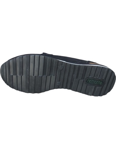MOCASIN PIEL REMONTE NEGRO