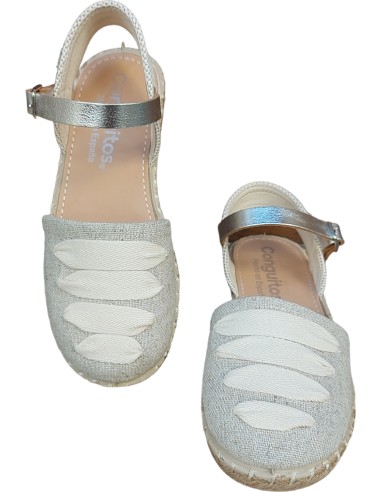 ALPARGATAS DE NIÑA DESTALONADAS CON...