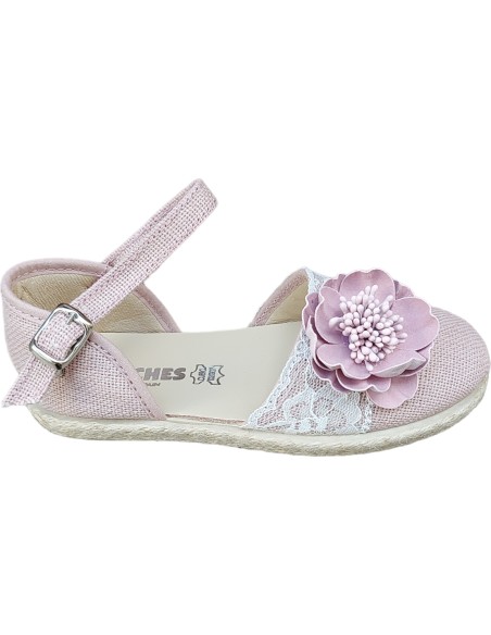 ALPARGATA NIÑA LINO COMUNION CHUCHES