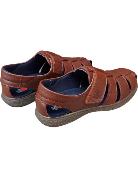 SANDALIAS PIEL CUERO CABALLERO