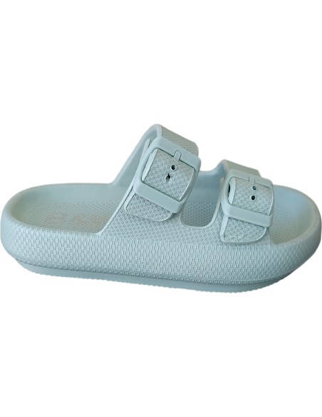 SANDALIAS DE NIÑA CELESTE EVA B&W