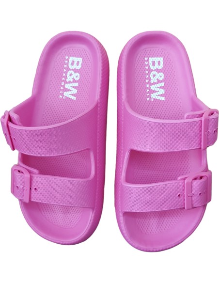 SANDALIAS DE NIÑA CELESTE EVA B&W