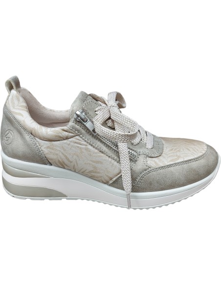 ZAPATO DEPORTIVO CREMALLERA LATERAL CUÑA