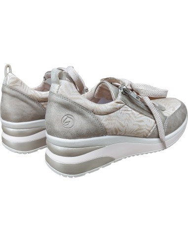 ZAPATO DEPORTIVO CREMALLERA LATERAL CUÑA