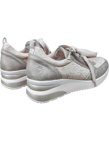 ZAPATO DEPORTIVO CREMALLERA LATERAL CUÑA