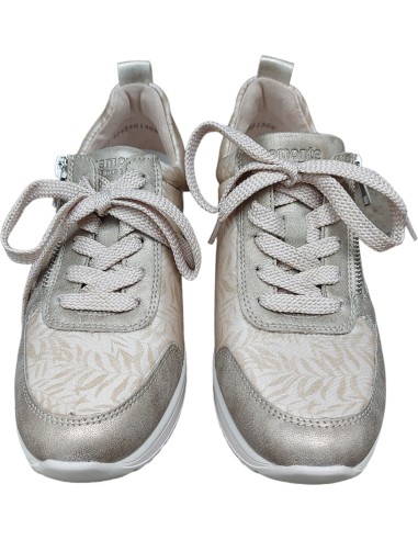 ZAPATO DEPORTIVO CREMALLERA LATERAL CUÑA