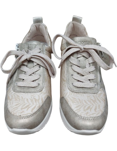 ZAPATO DEPORTIVO CREMALLERA LATERAL CUÑA