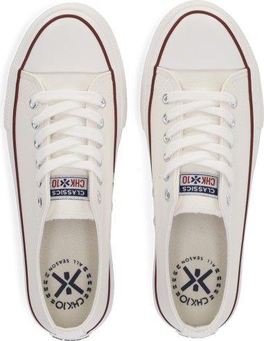 ZAPATILLAS TIPO CONVERS BLANCO CHICA 10