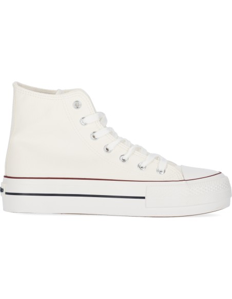 BOTÍN TIPO CONVERS PIEL VEGANA