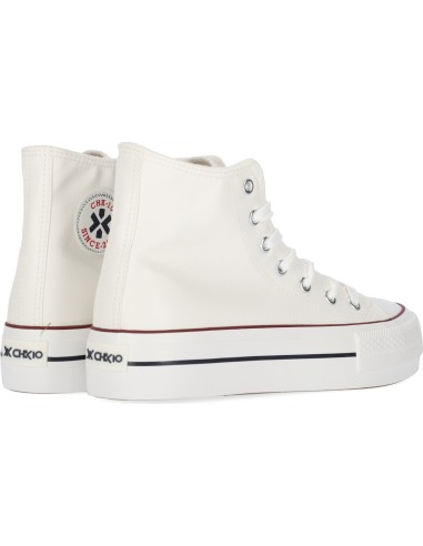 BOTÍN TIPO CONVERS PIEL VEGANA