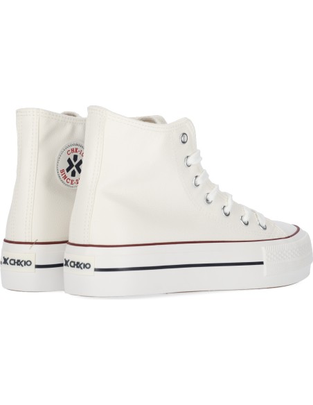 BOTÍN TIPO CONVERS PIEL VEGANA