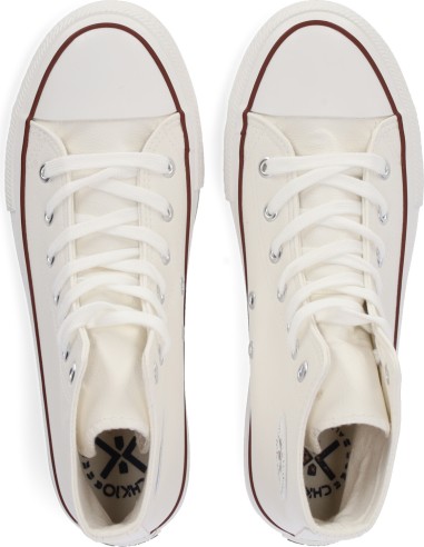 BOTÍN TIPO CONVERS PIEL VEGANA