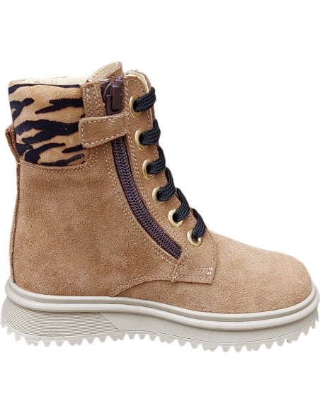 BOTA PIEL VUELTA CORDÓN Y CREMALLERA