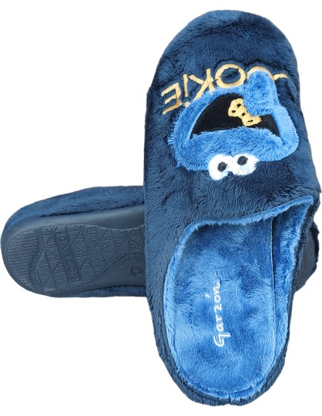 ZAPATILLA DESCALZA MOSTRUO DE LAS GALLETAS