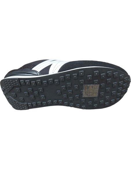 DEPORTIVA SNEAKERS NEGRO LOGO B&W