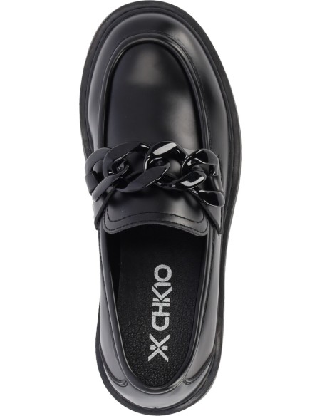 MOCASIN CADENA DALLAS NEGRO