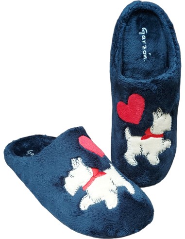 ZAPATILLA PERRITO AZUL MARINO
