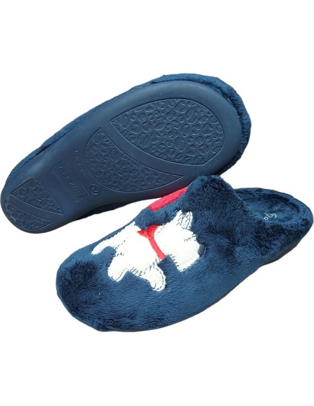 ZAPATILLA PERRITO AZUL MARINO