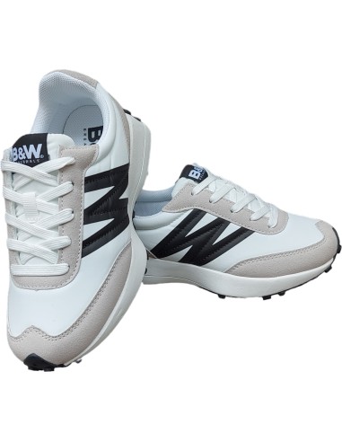 SNEAKERS BLANCO Y AZUL