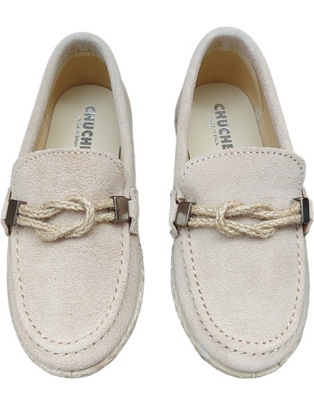 MOCASIN DE SERRAJE Y YUTE