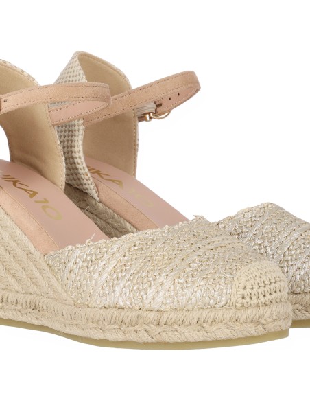 ZAPATILLA DE ESPARTO CUÑA NEW NADIA