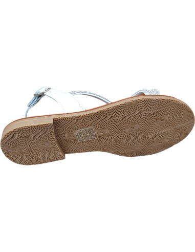 SANDALIA PLANA CRISTAL PLATA