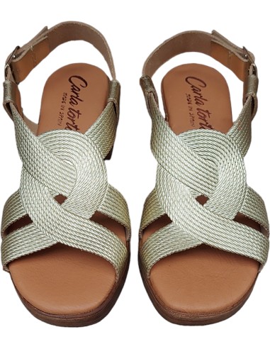 SANDALIA LAMI PLATINO