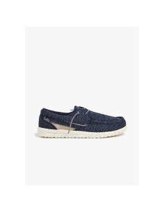 MOCASÍN LIGERO DE LONA AZUL...