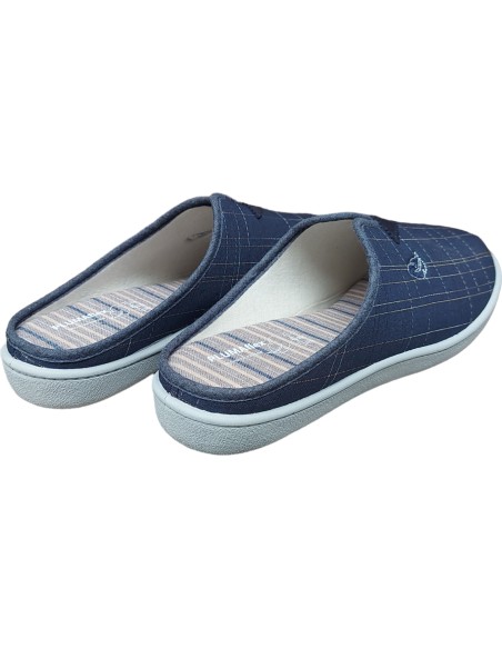 ZAPATILLA DESCALZA CUADROS ROAL