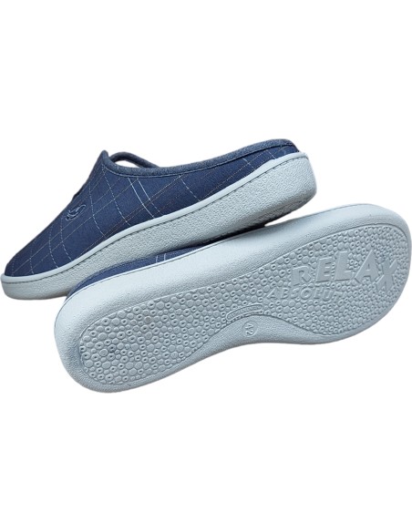 ZAPATILLA DESCALZA CUADROS ROAL