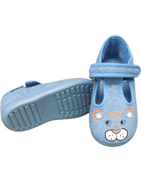 ZAPATILLA TOALLA VELCRO VERANO