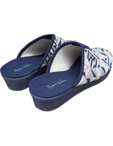 ZAPATILLA DESCALZA  DE CASA CON CUÑA...