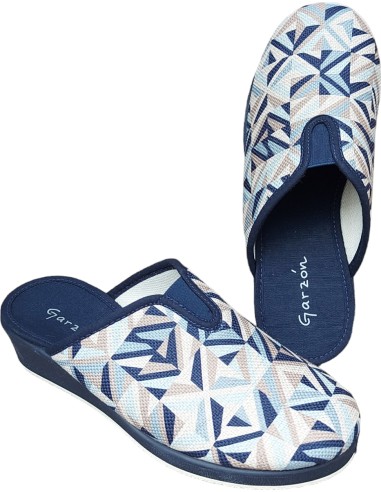ZAPATILLA DESCALZA  DE CASA CON CUÑA...