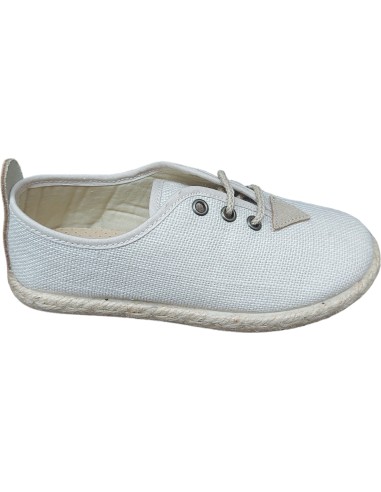 ZAPATILLA ESPARTO Y LINO NATURAL