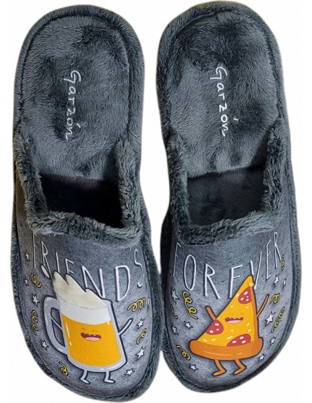 ZAPATILLA DESCALZA CERVEZA PIZZA